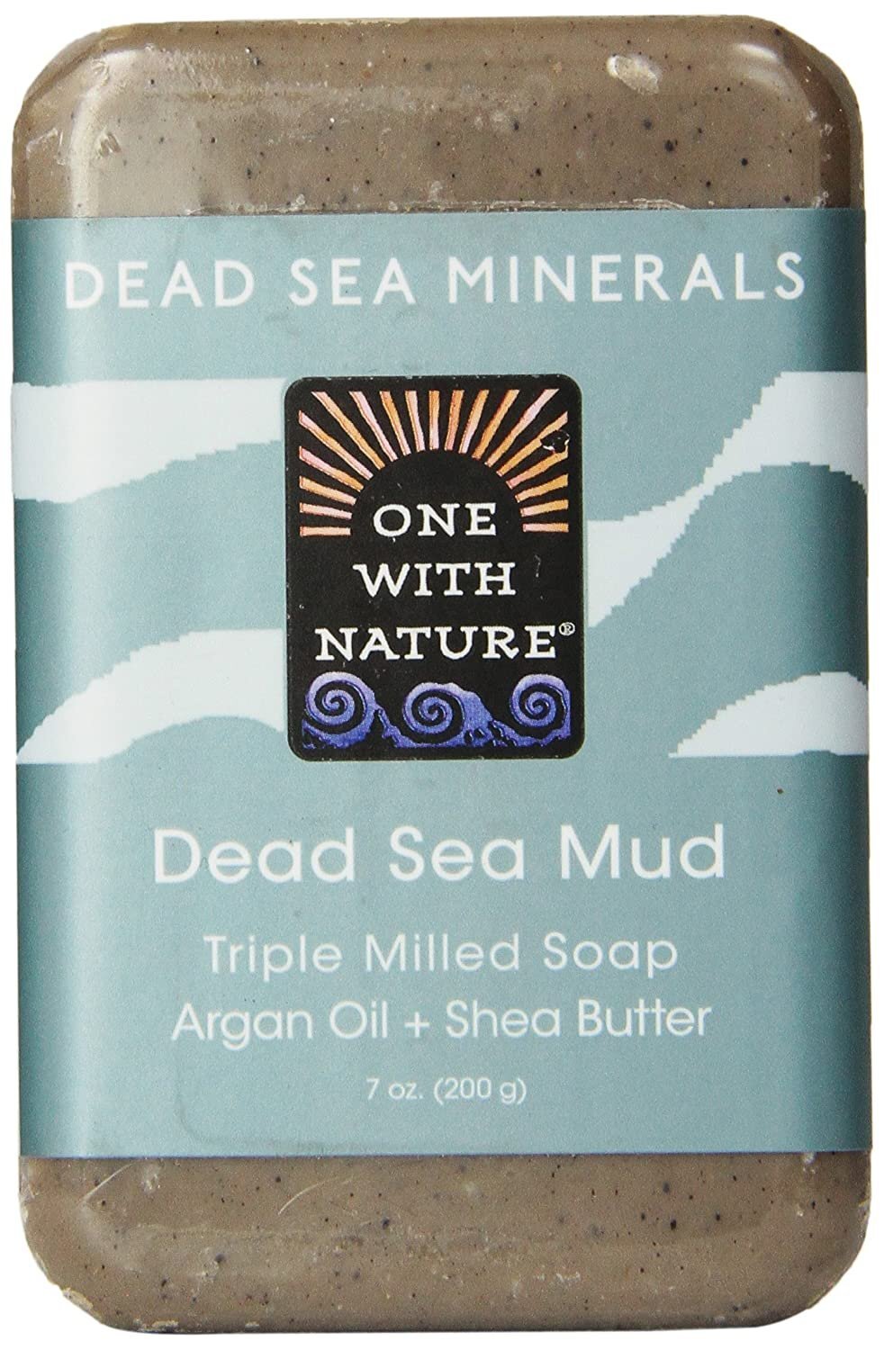 Dead Sea Mineral One With Nature Dead Sea Mud Soap with Shea Butter 7 oz 6 Pack