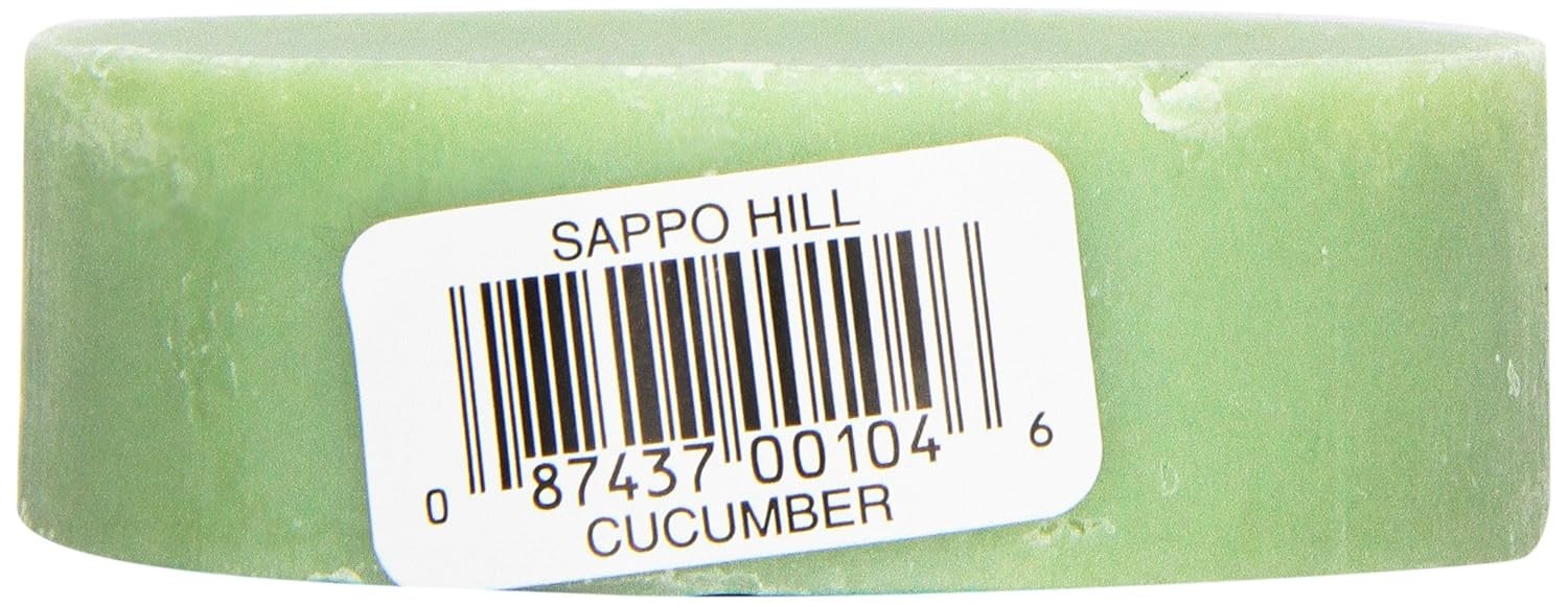 (12 Pack) Sappo Hill Soap, Bar Soap, Cucumber, 3.5 oz