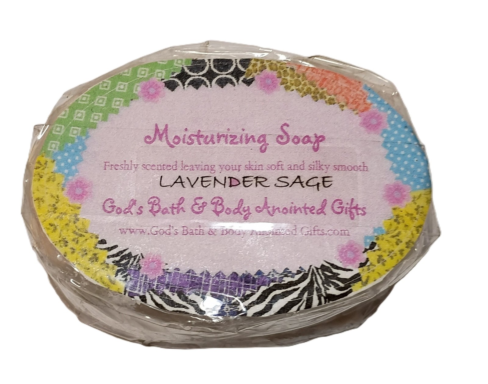 Lavender Sage Moisturizing Shea Butter Soap 4oz