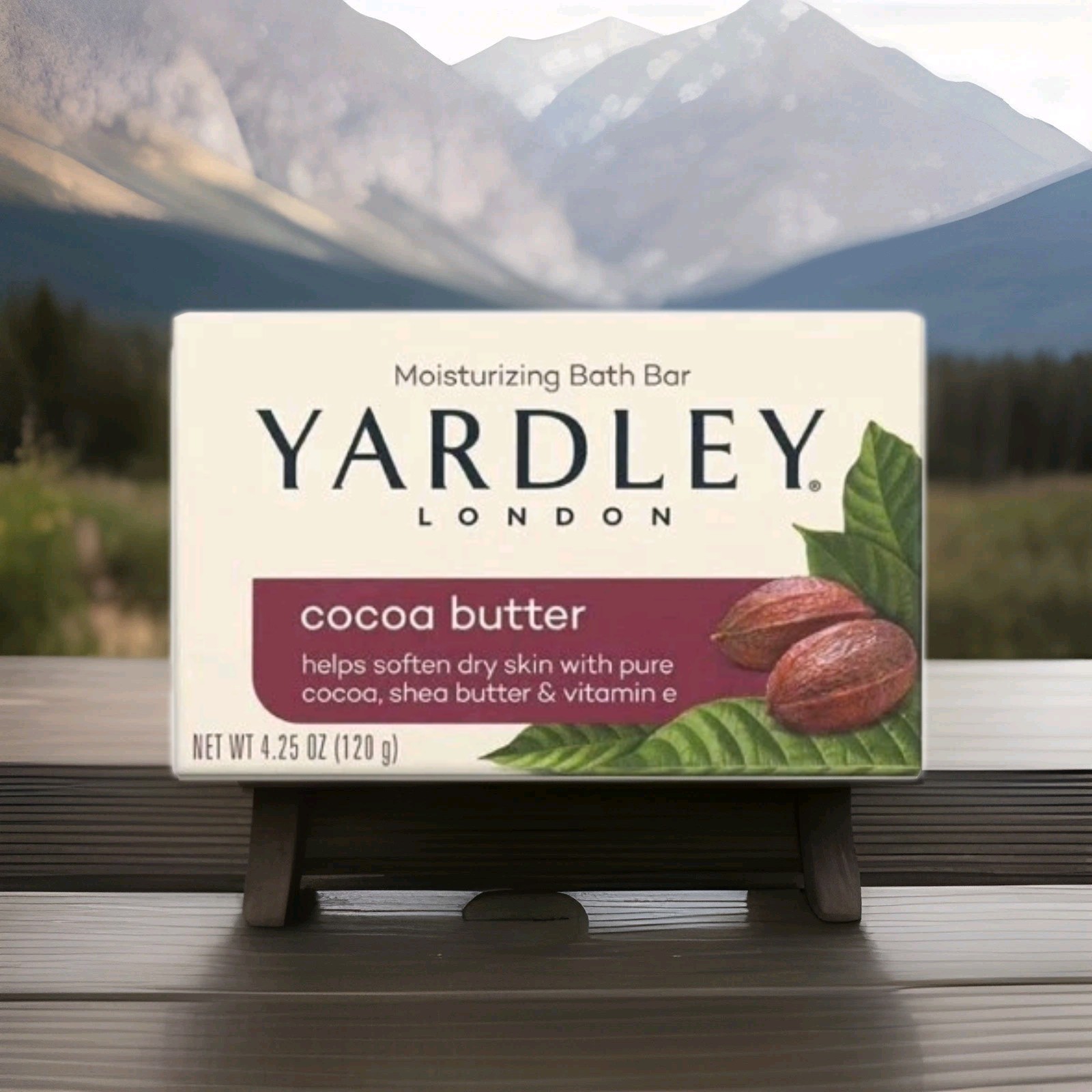 🤎(6) Yardley London Cocoa Butter Vitamin E Bar Soap 4.25 Ounce🤎