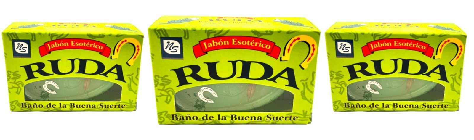 Jabon De Ruda Esoterico (3 jabones) Rue Soap