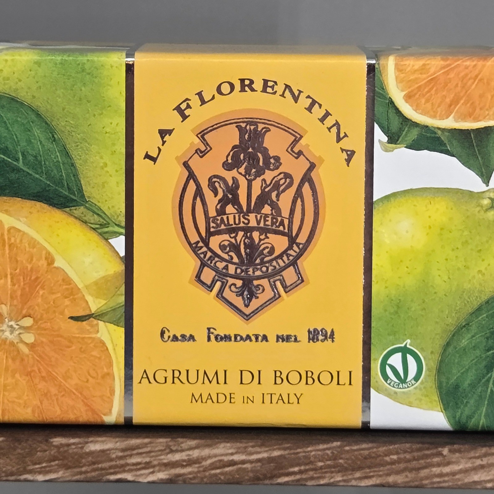 La Florentina Boboli Citrus Bath Soap Unisex 10.5oz Handmade Italian Luxury NEW
