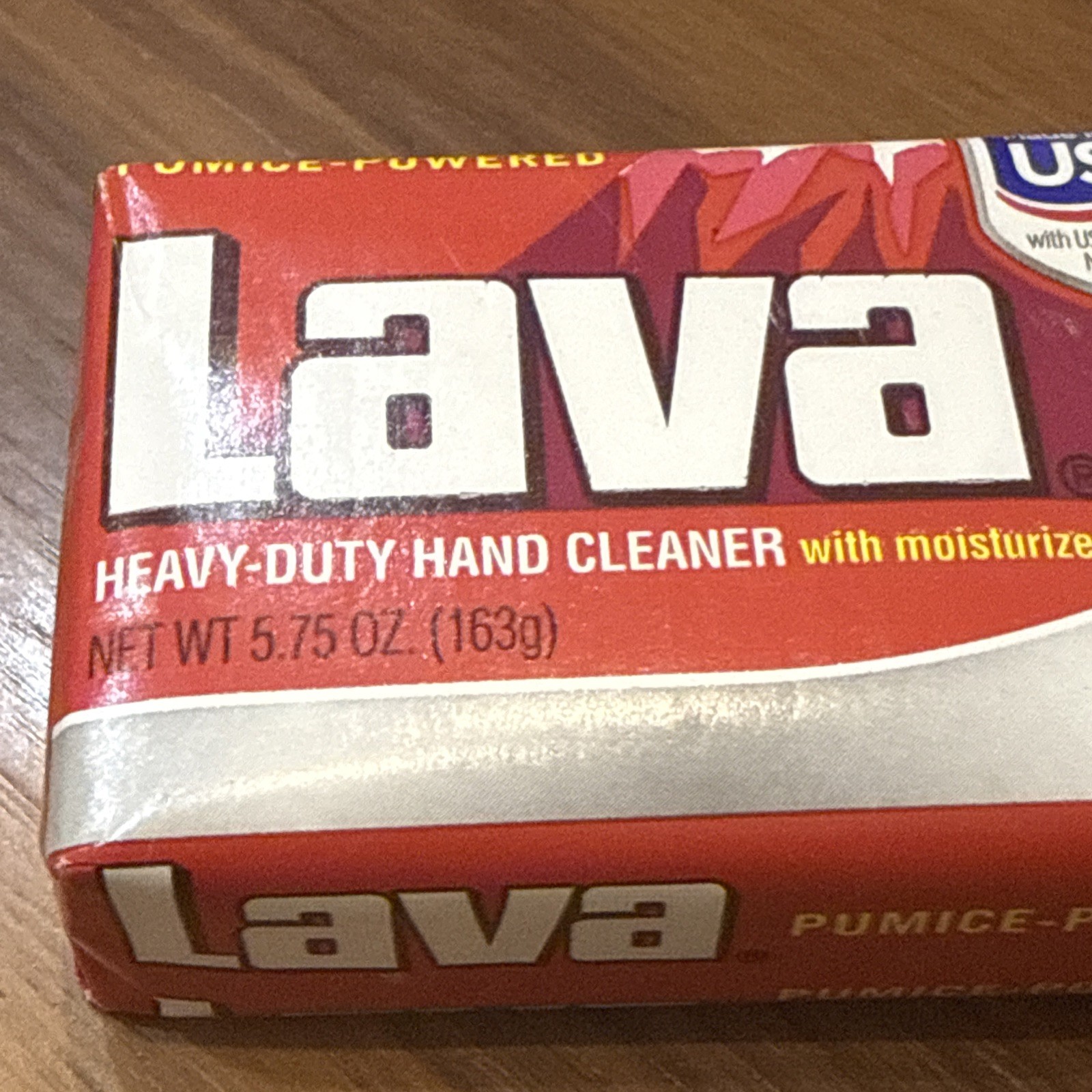 2 Pack Lava Heavy-Duty Hand Cleaner Bar Soap, Pumice Powered 5.75 oz Ea Made USA