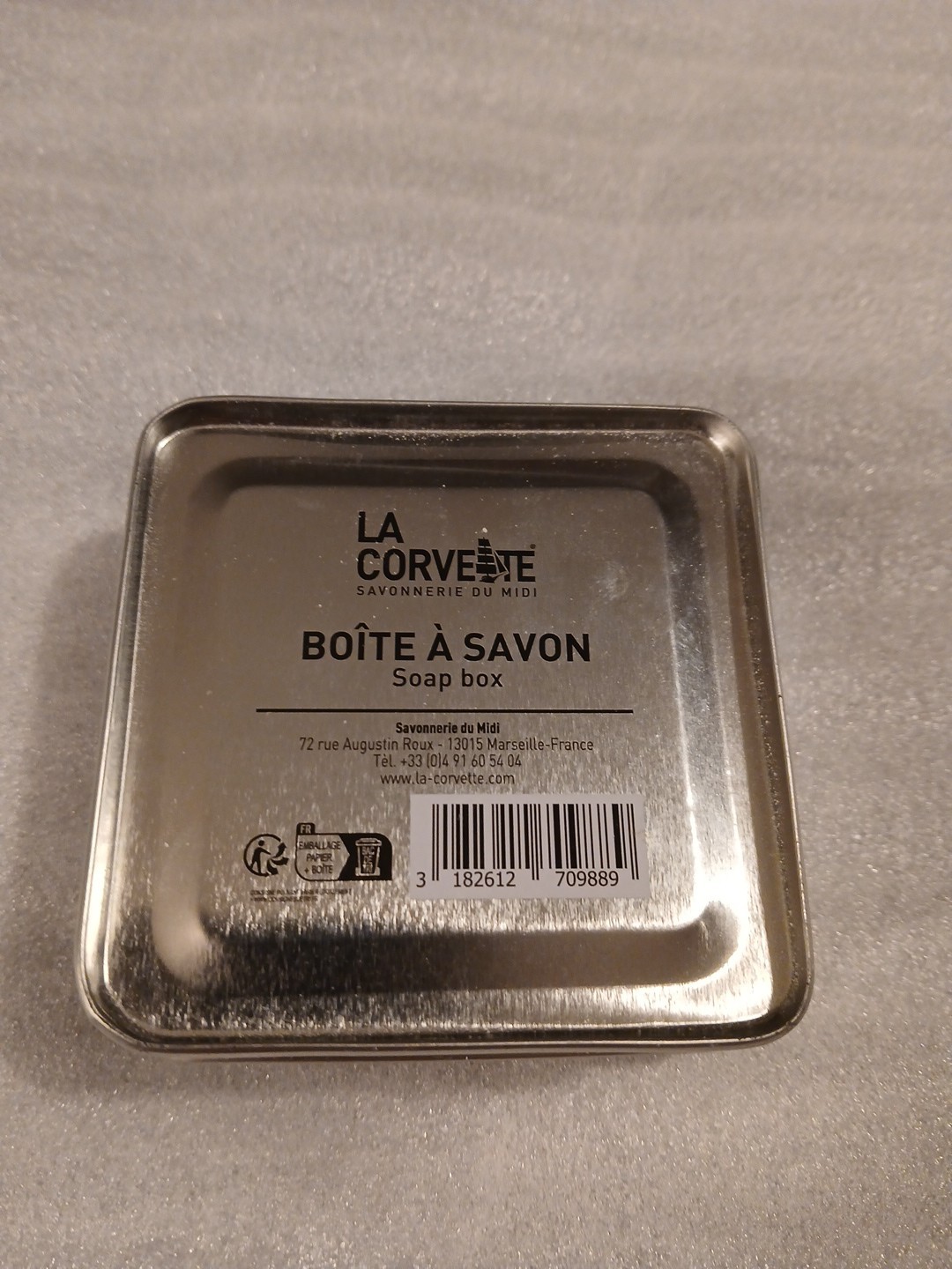 La Corvette Boite A Savon French Fine Soap And Metal Soap Box