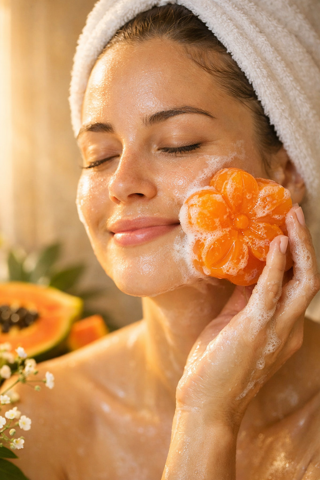 Moisturizer, ANTIAGING Papaya soap 3.5 oz