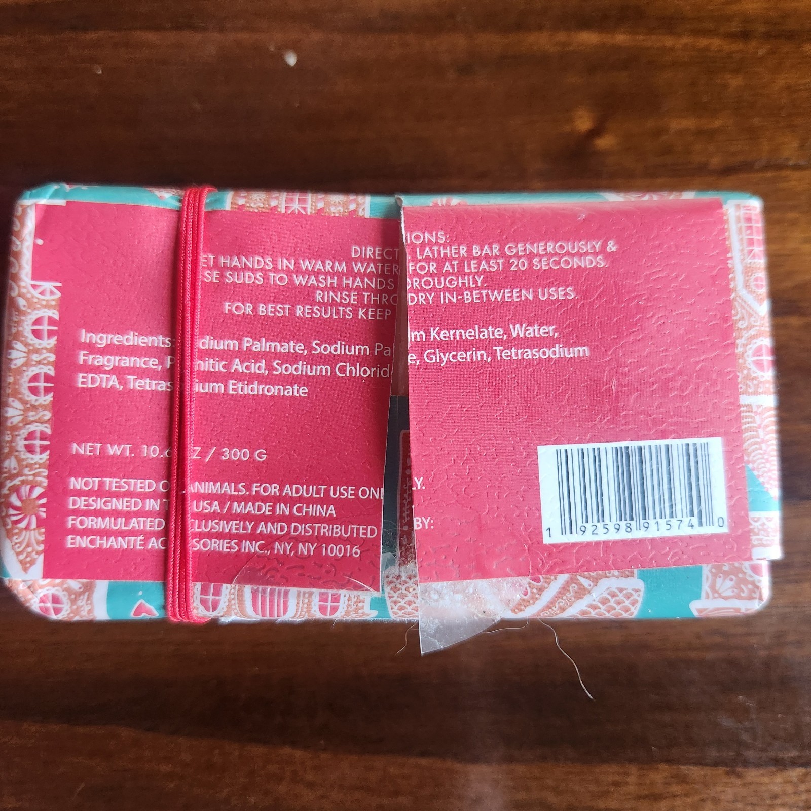 Livegreen Marshmallow Gingerbread Bar Soap. New. 10.6oz