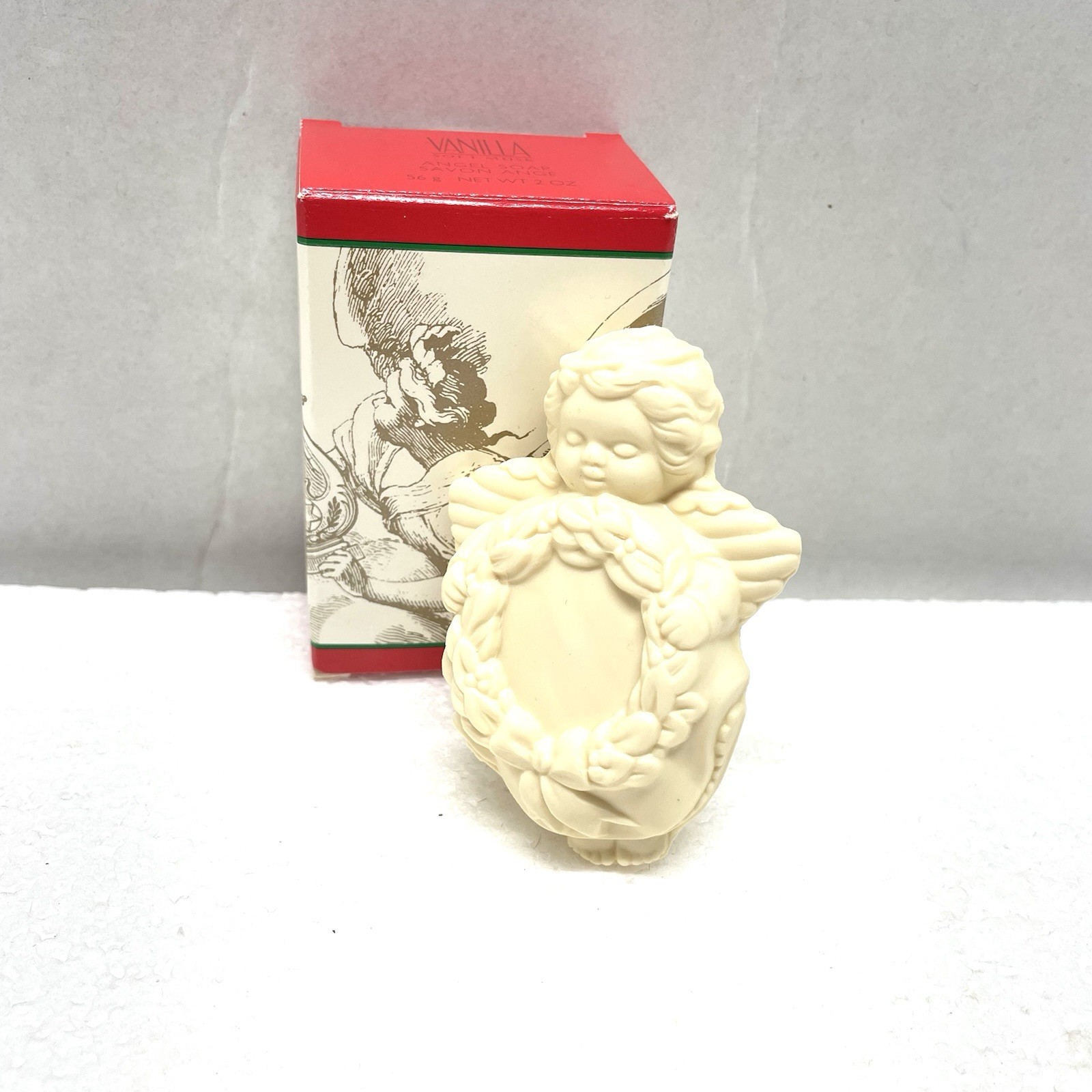 Angel Shaped Soap 2 oz Cherubs Ivory Perfumed Vintage Avon Vanilla Soft Musk