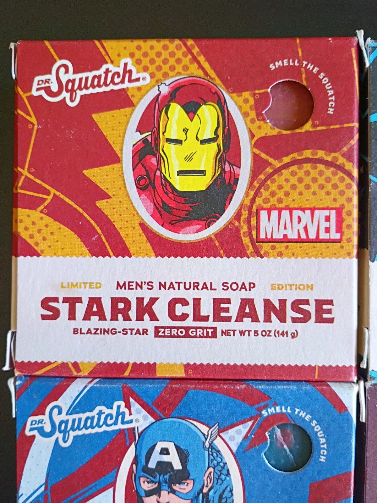Dr Squatch Soaps: Lot of 4 Limited Edition Marvel & Star Wars Soaps (Brand New)