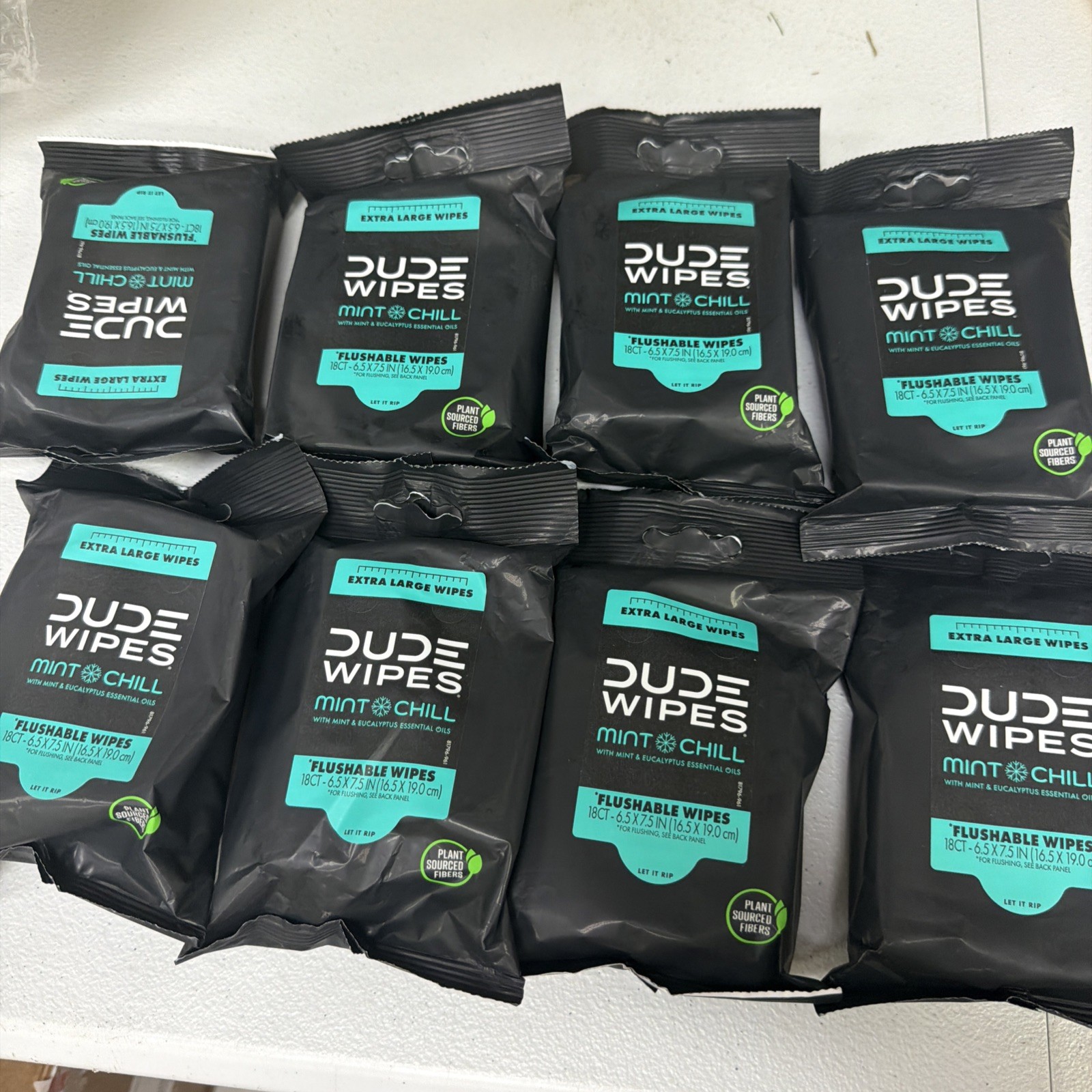 DUDE Wipes – Flushable Travel Pack – 6 Pack, 108 18 Count (Pack of 8