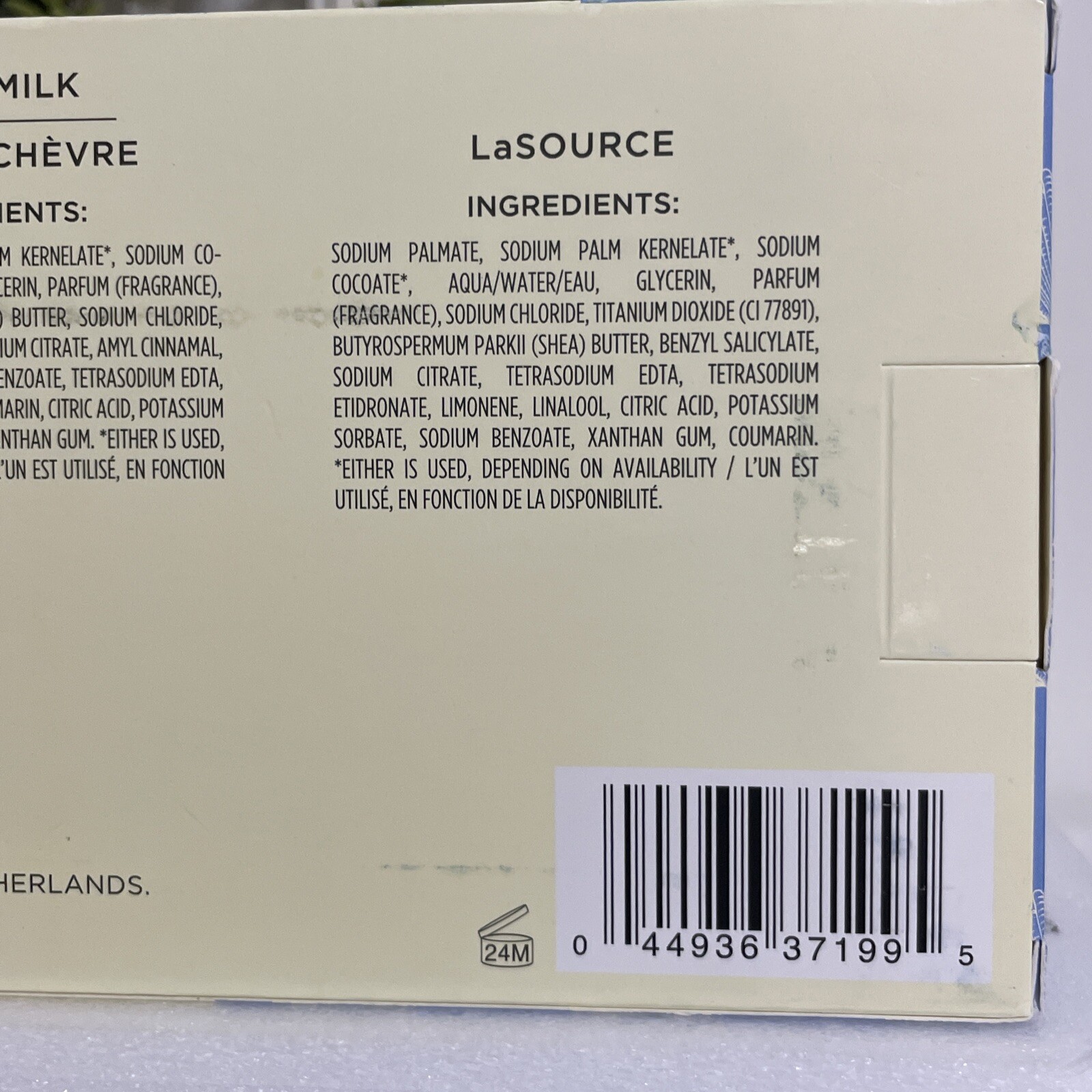 Crabtree & Evelyn Essentials Soap Trio La Source GOATMILK GARDENERS 3 Bar Soap