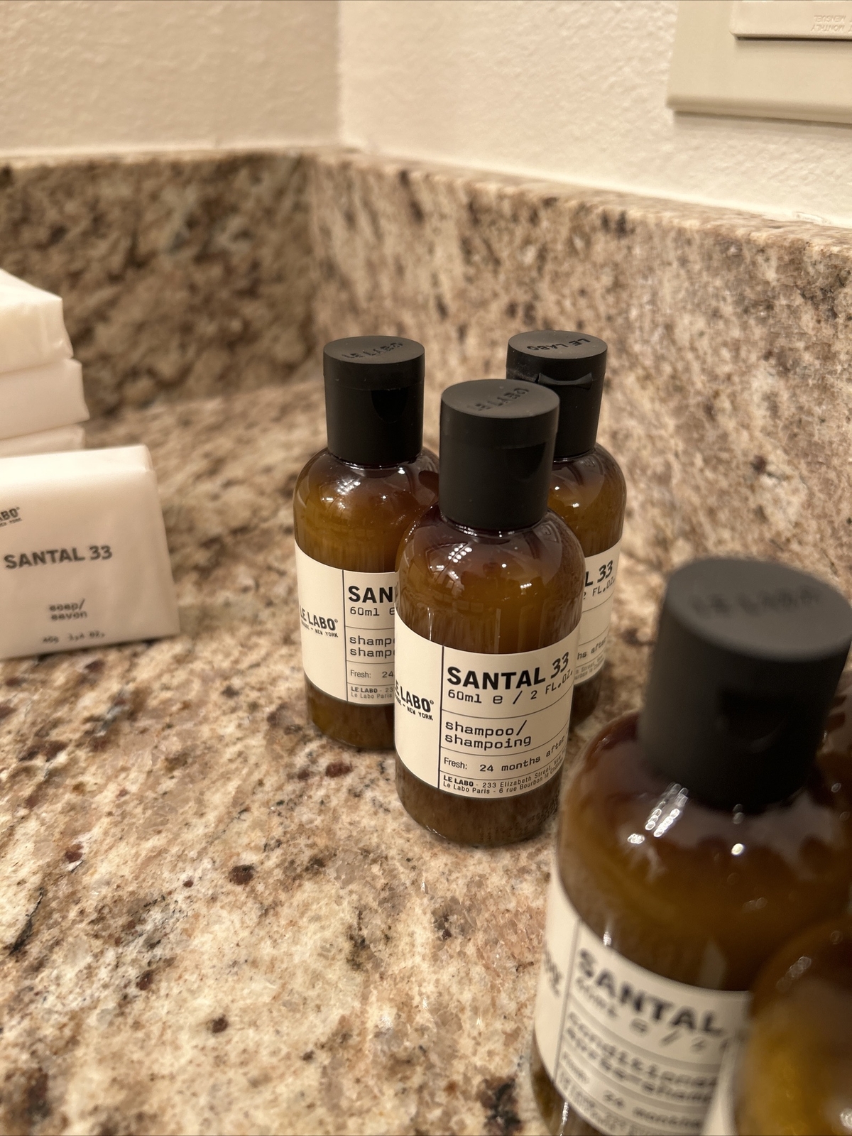 Le Labo Santal 33 – Lot of Soap Bars + Shampoo, Conditioner, Shower Gel, Lotion