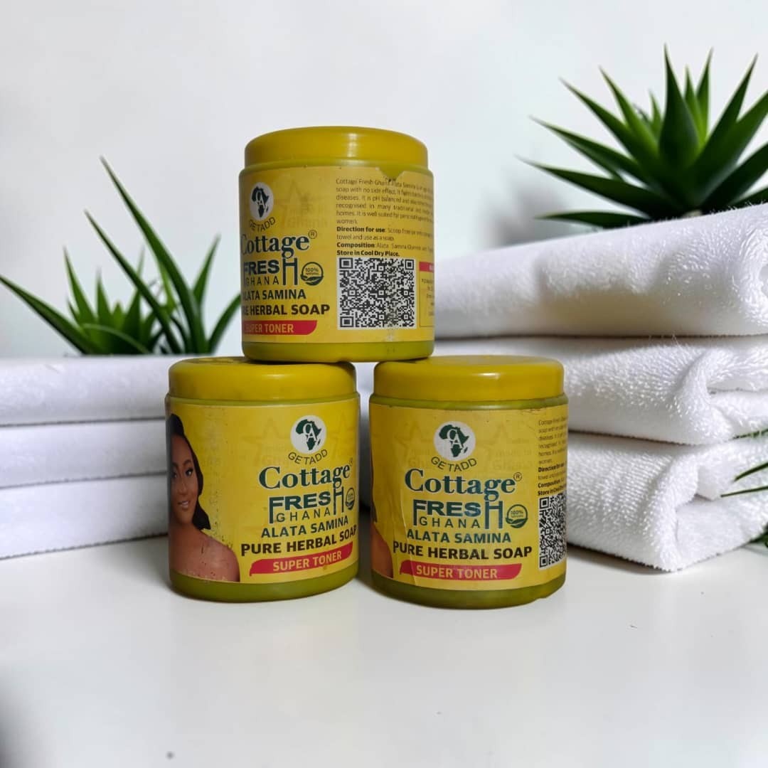 2X Getadd Cottage Fresh Alata Samina Herbal “Super Toner” Soap 550g Each 2pieces