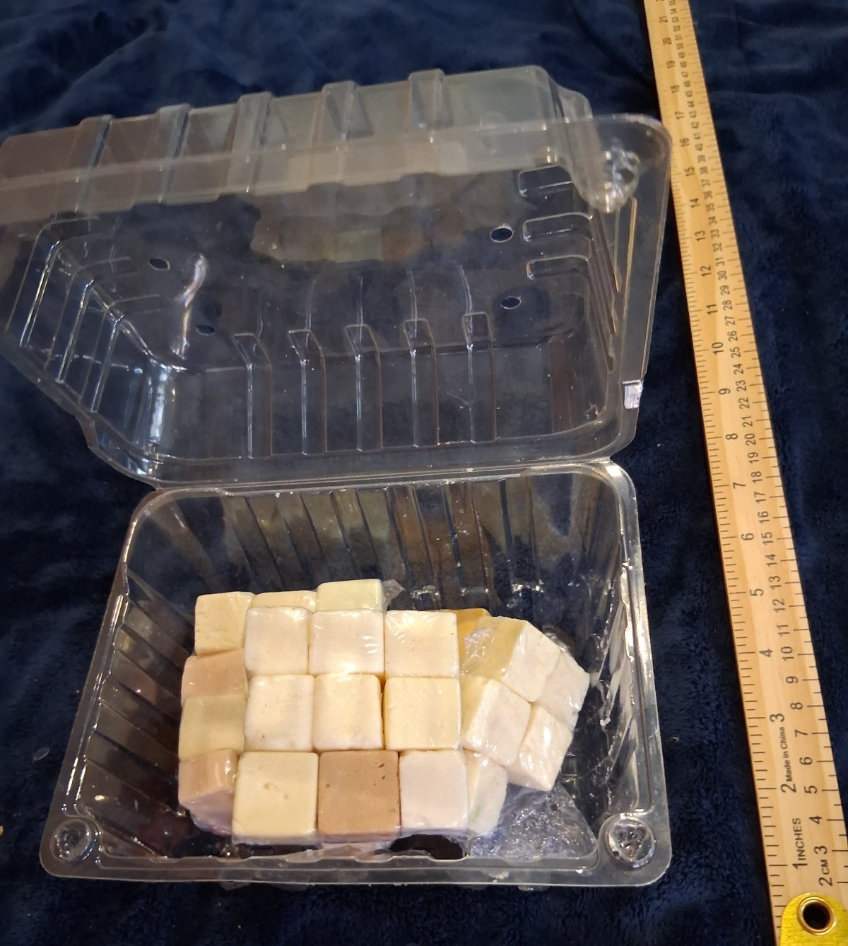 Handcrafted Lemon Lime Ice Cube Soap Lot 1 lb Artisan Goat Milk Mini Bars
