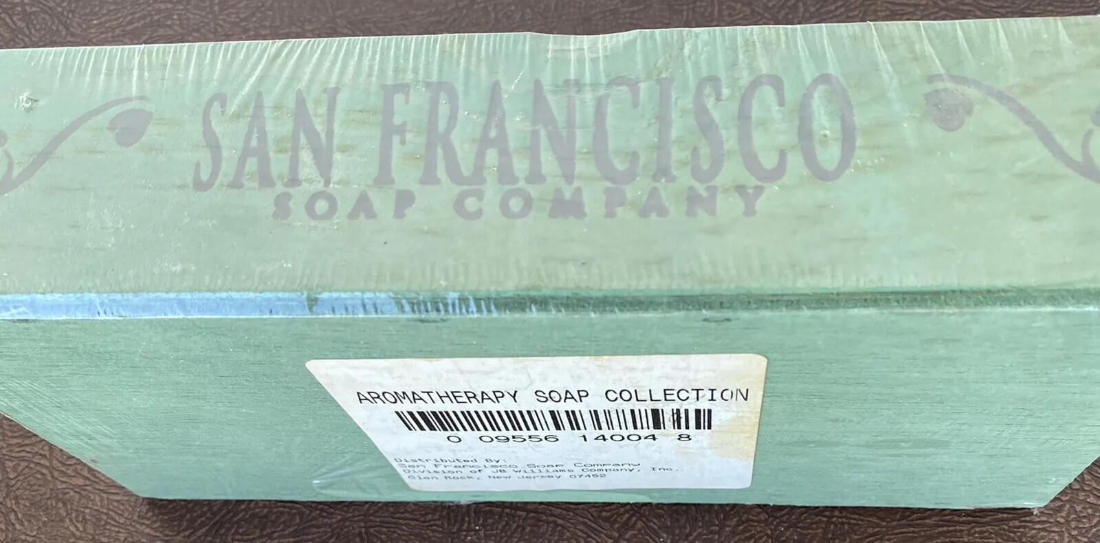 San Francisco Soap Co AROMATHERAPY Boxed Glycerin Soap Set (4 @ 5.5 Oz each)