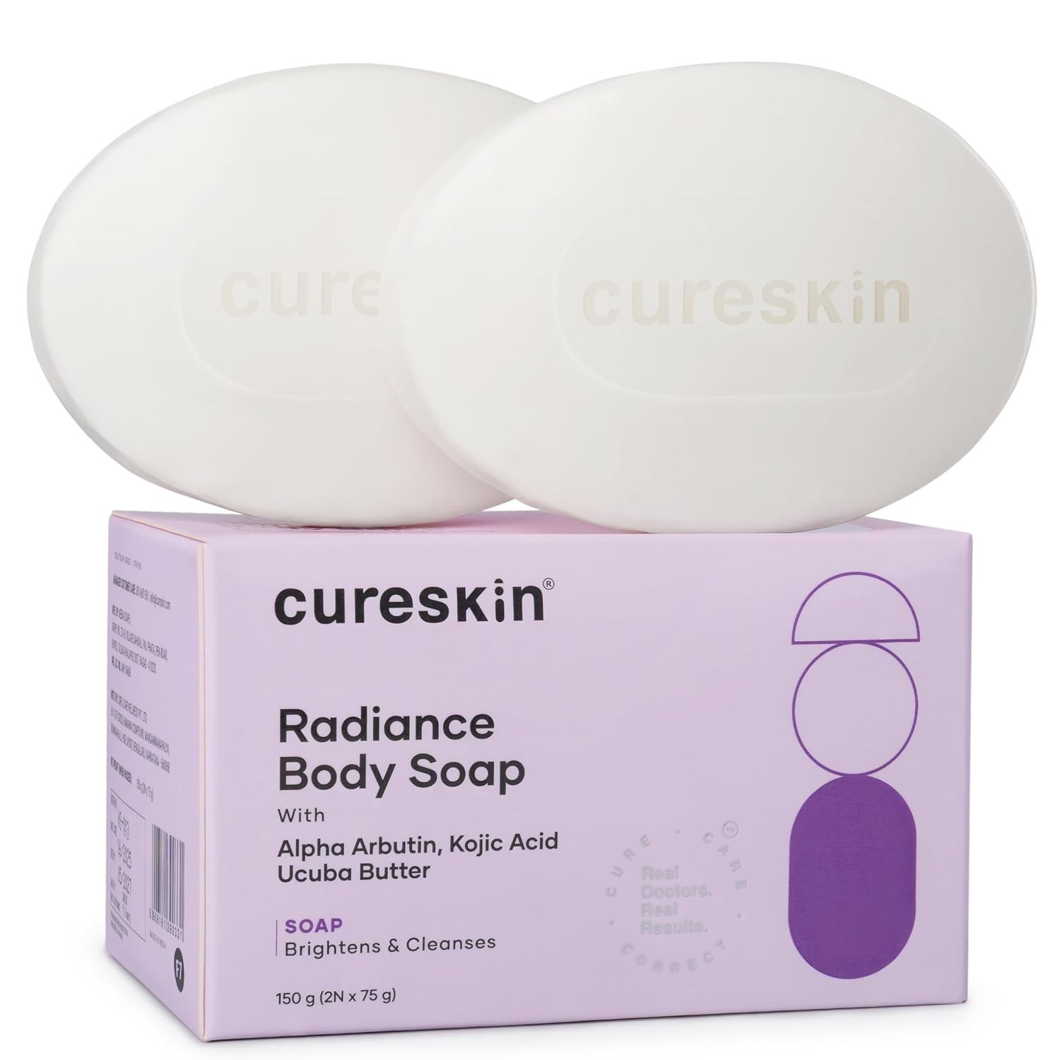 Cureskin Radiance Body Soap | For Pigmentation & Sun Damage with Alpha Arbutin