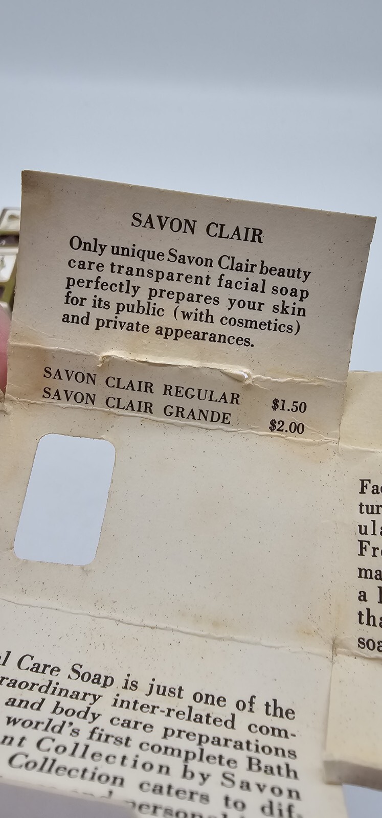 Vintage Savon Clair Mini Soaps Boxed Lot of 26 Unused Old Stock 1950’s NOS