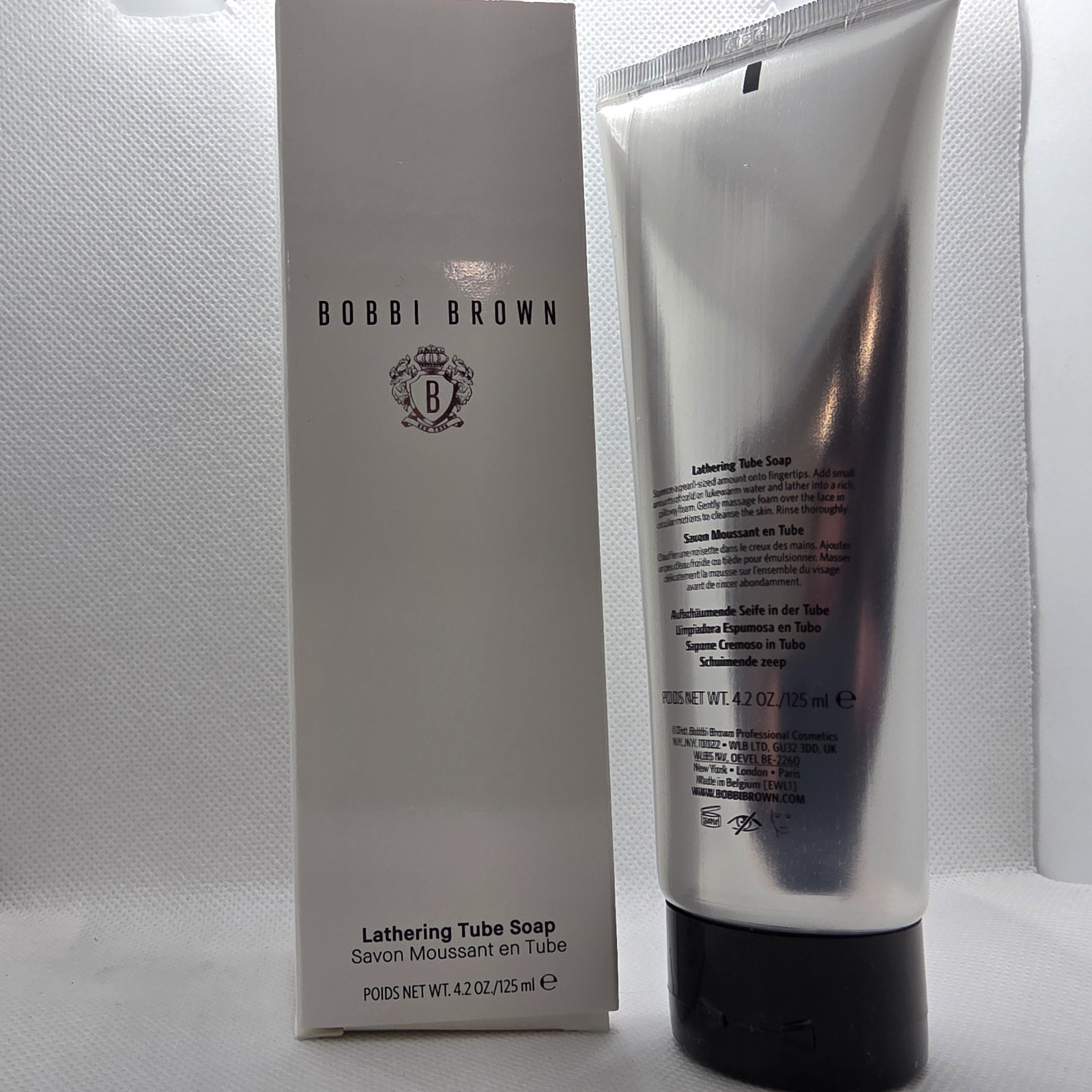 Bobbi Brown Lathering Tube Soap 4.2oz / 125ml FULL SIZE New in Box