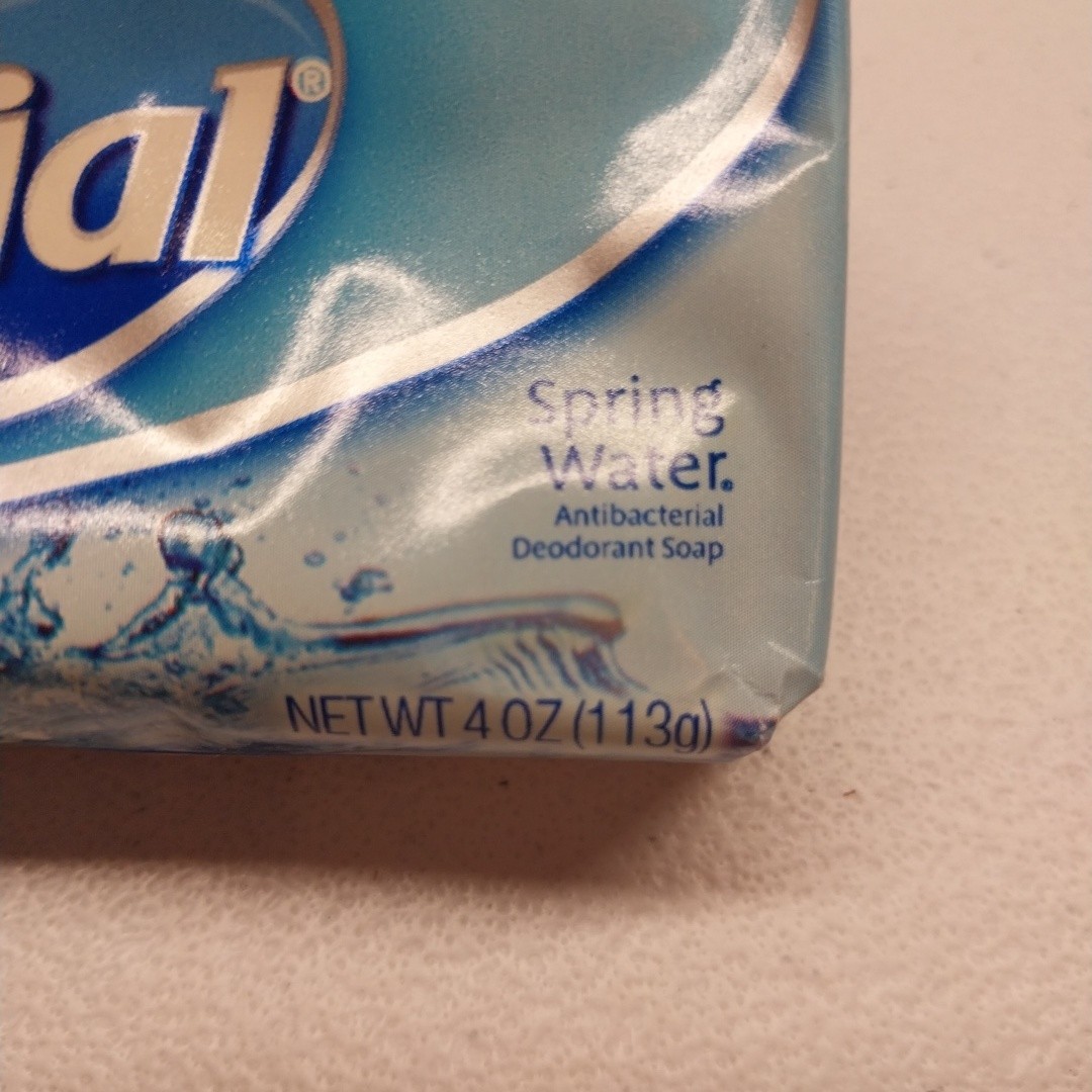 Dial Spring Water Antibacterial Bar Soap Lot 13 Sealed 4 Oz Discontinued Formula