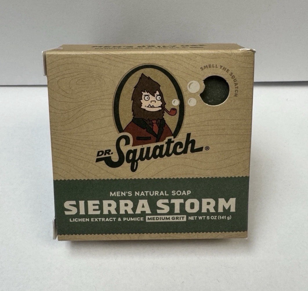 Dr. Squatch Sierra Storm Natural Soap Bar ~ 5 Ounces