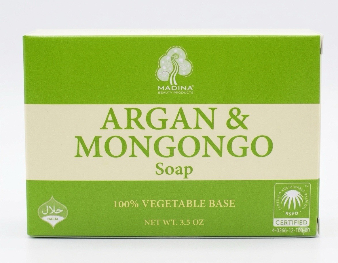 Madina Argan Mongongo 3.5oz Soap Bar( 1, 2, 6, 12, 24)