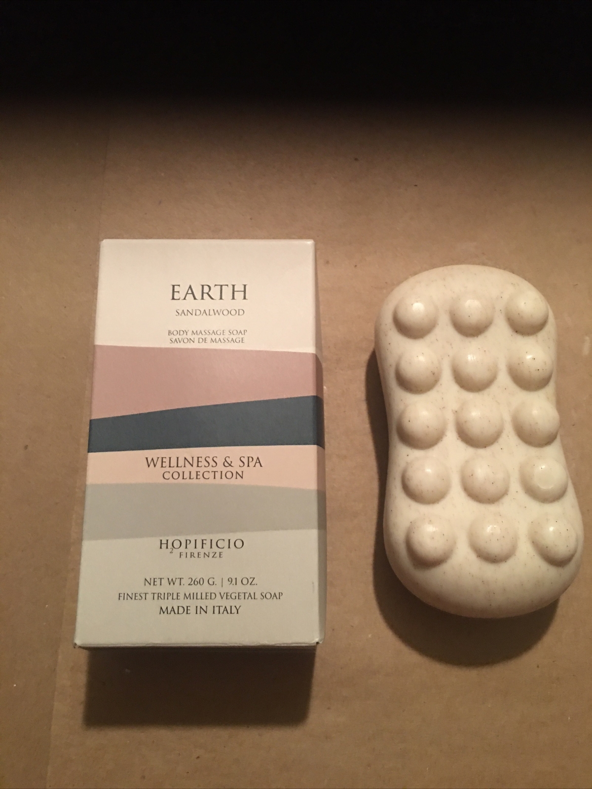 4x Wellness & Spa Collection Earth Sandalwood Hopificio Firenze 9.1 Oz