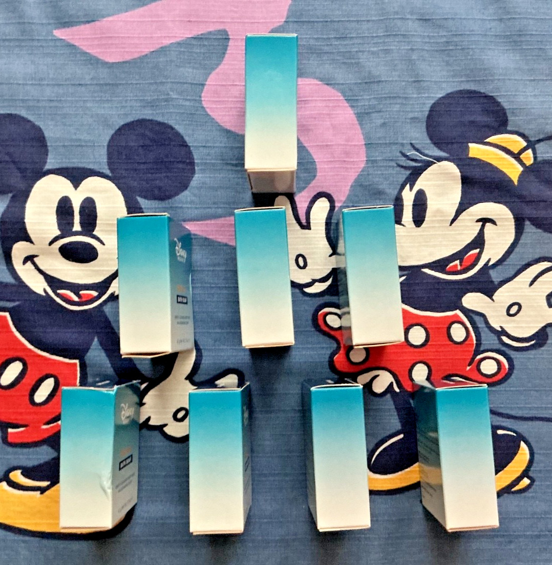 DISNEY H2O+ SEA SALT BATH SOAP LOT OF 8 1.5 OZ EA NEW