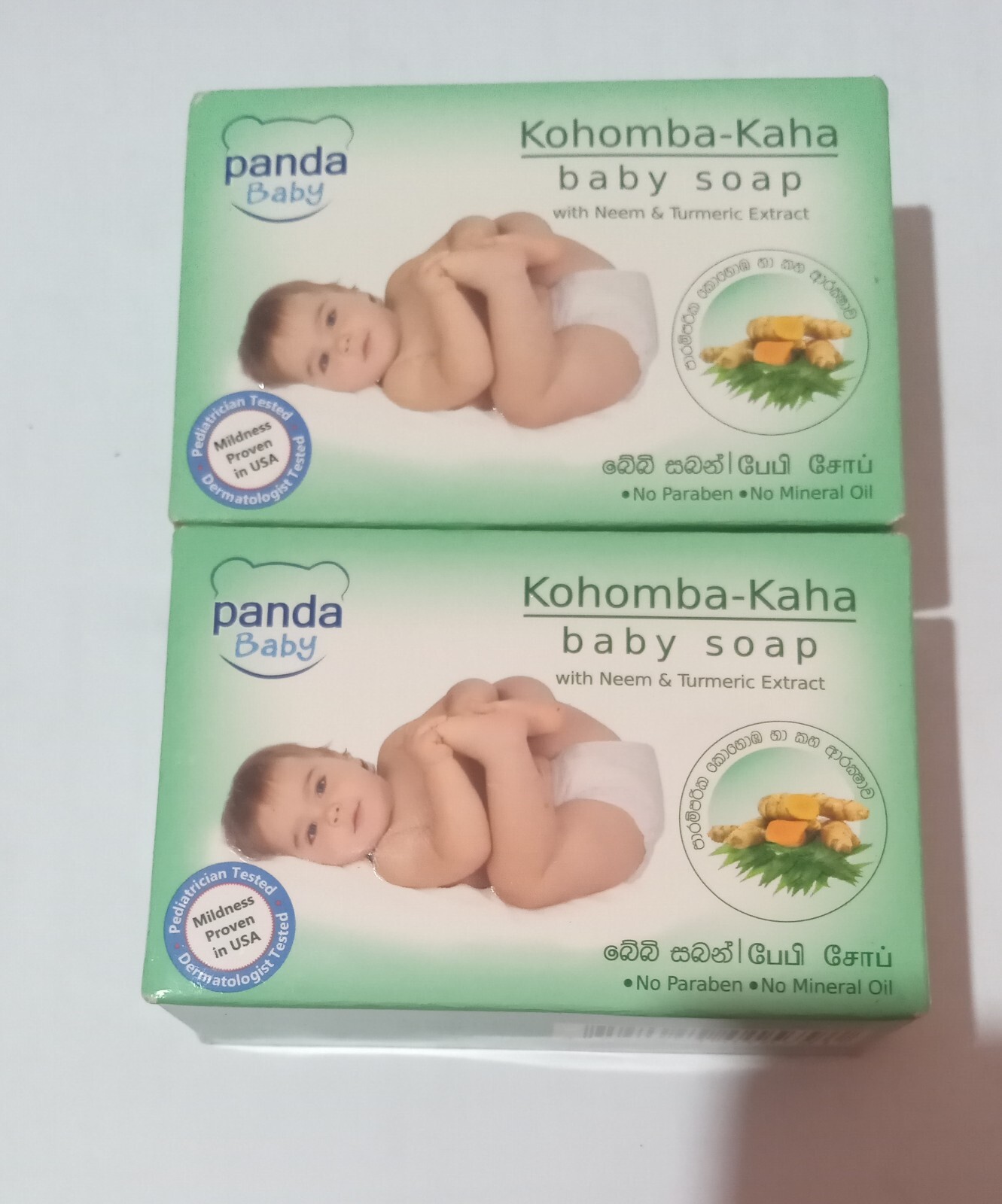 Panda baby soap