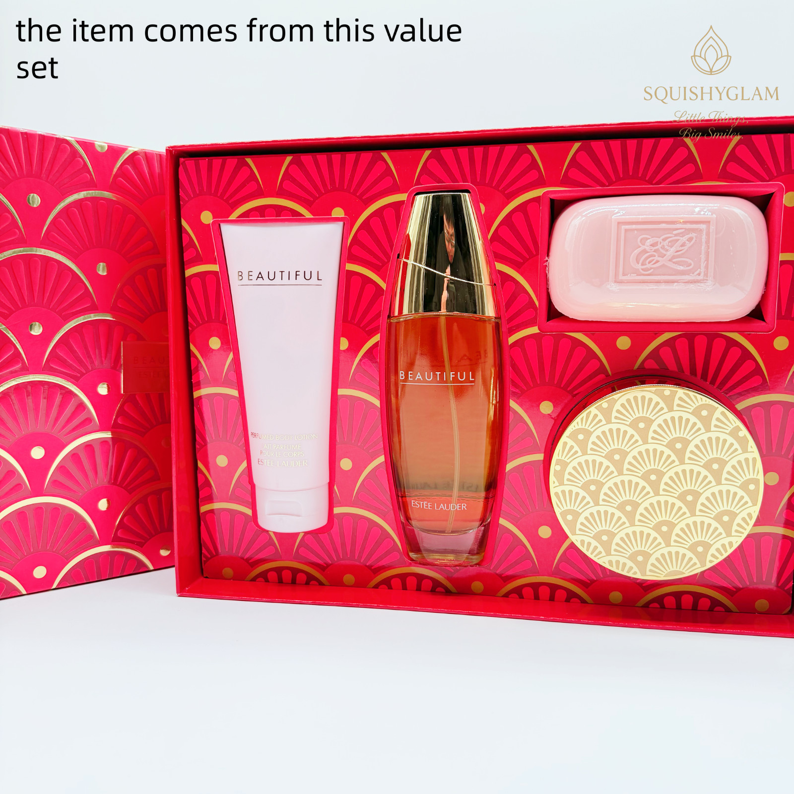 Estée Lauder Beautiful Perfumed Soap 4oz | Holiday Value Set | Rich Floral