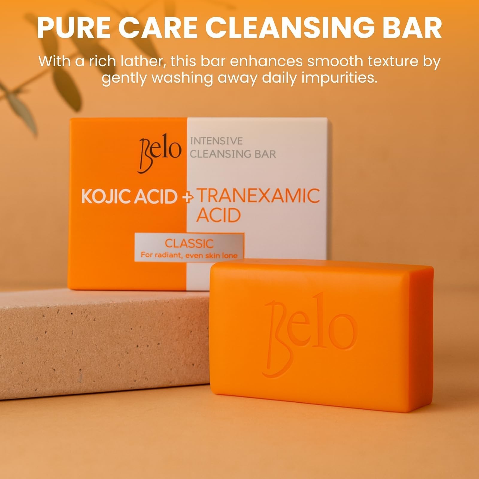 Belo Essentials Intensive Cleansing Bar Soap with Tranexamic Acid