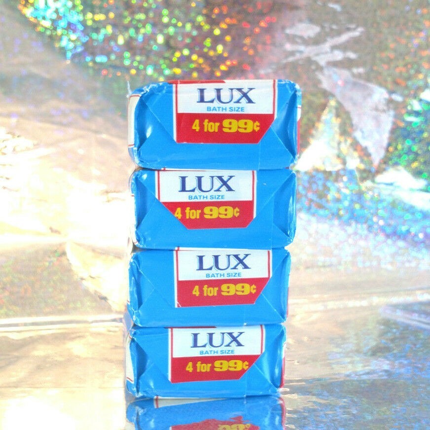 Vintage LUX Soap 4pk The Pure Beauty Bar by Lever Brothers Co.