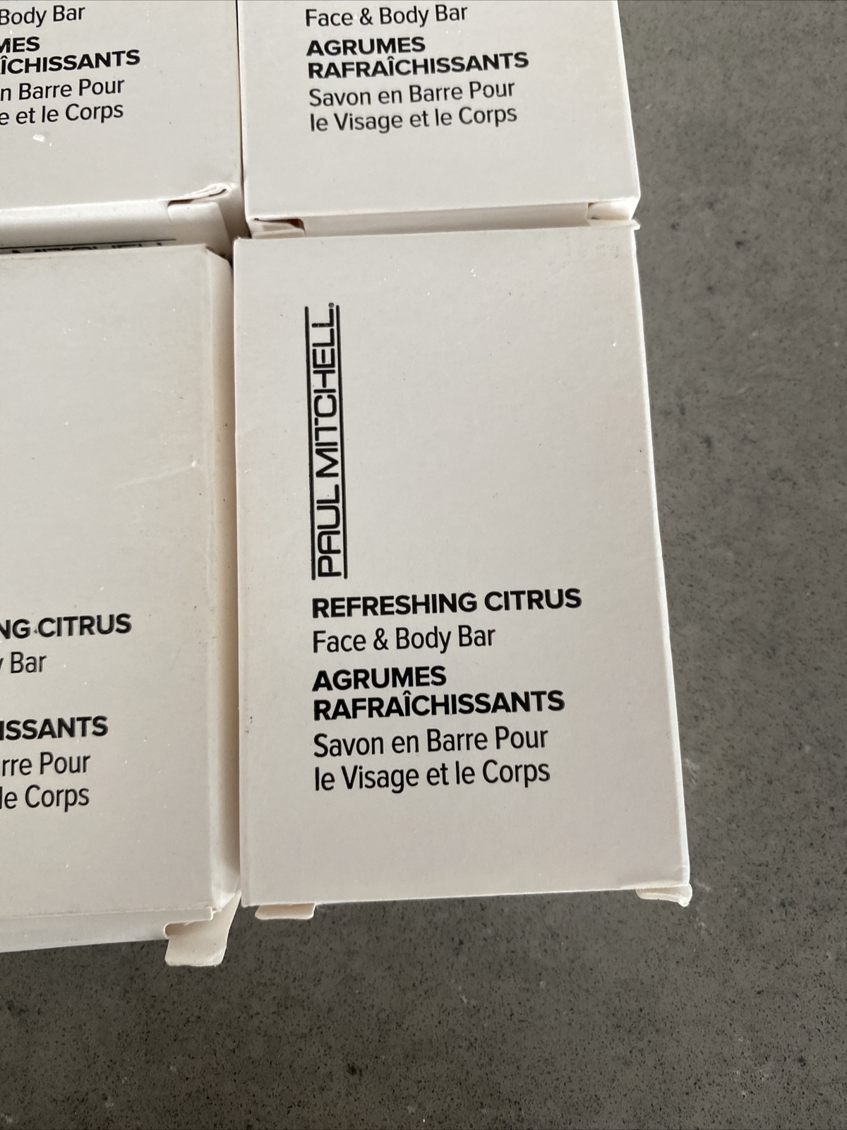 10 Pk Paul Mitchell Refreshing Citrus Face & Body Bar 1.26oz Large Travel | READ