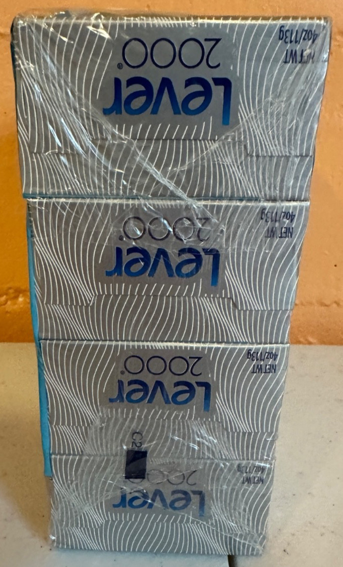 Lever 2000 Perfectly Fresh Original Bar Soap Boxed 4oz Sealed Lot of 8 Brand New