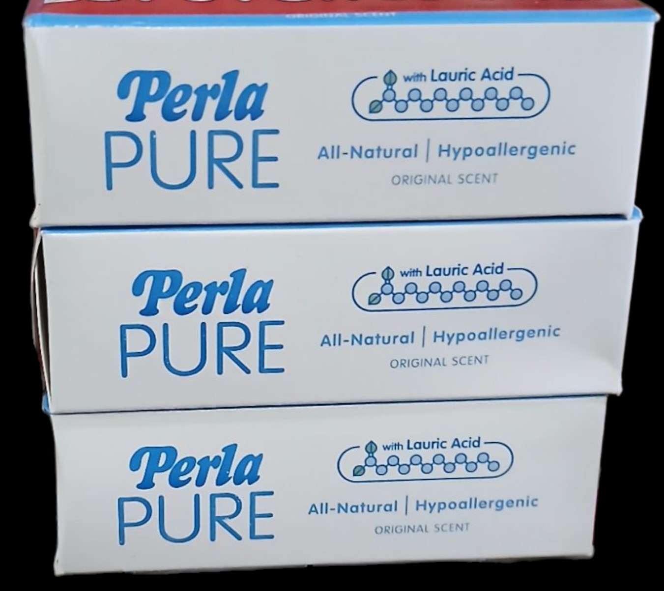 3 BARS Perla Pure Bath Hypoallergenic Soap 125g x 3