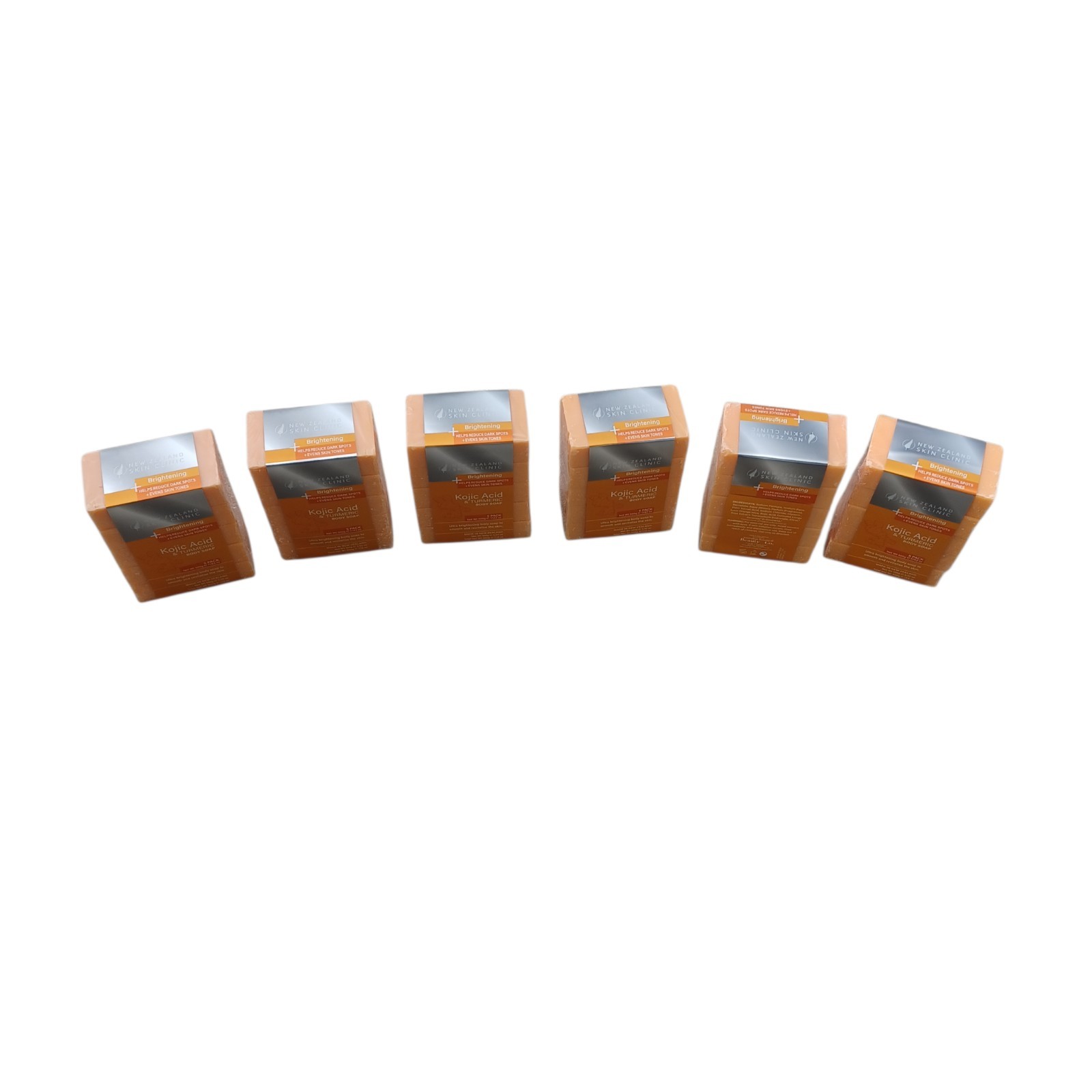New Zealand Skin Clinic Bar Soap 30 Bars – Kojic Acid & Turmeric Body Soap