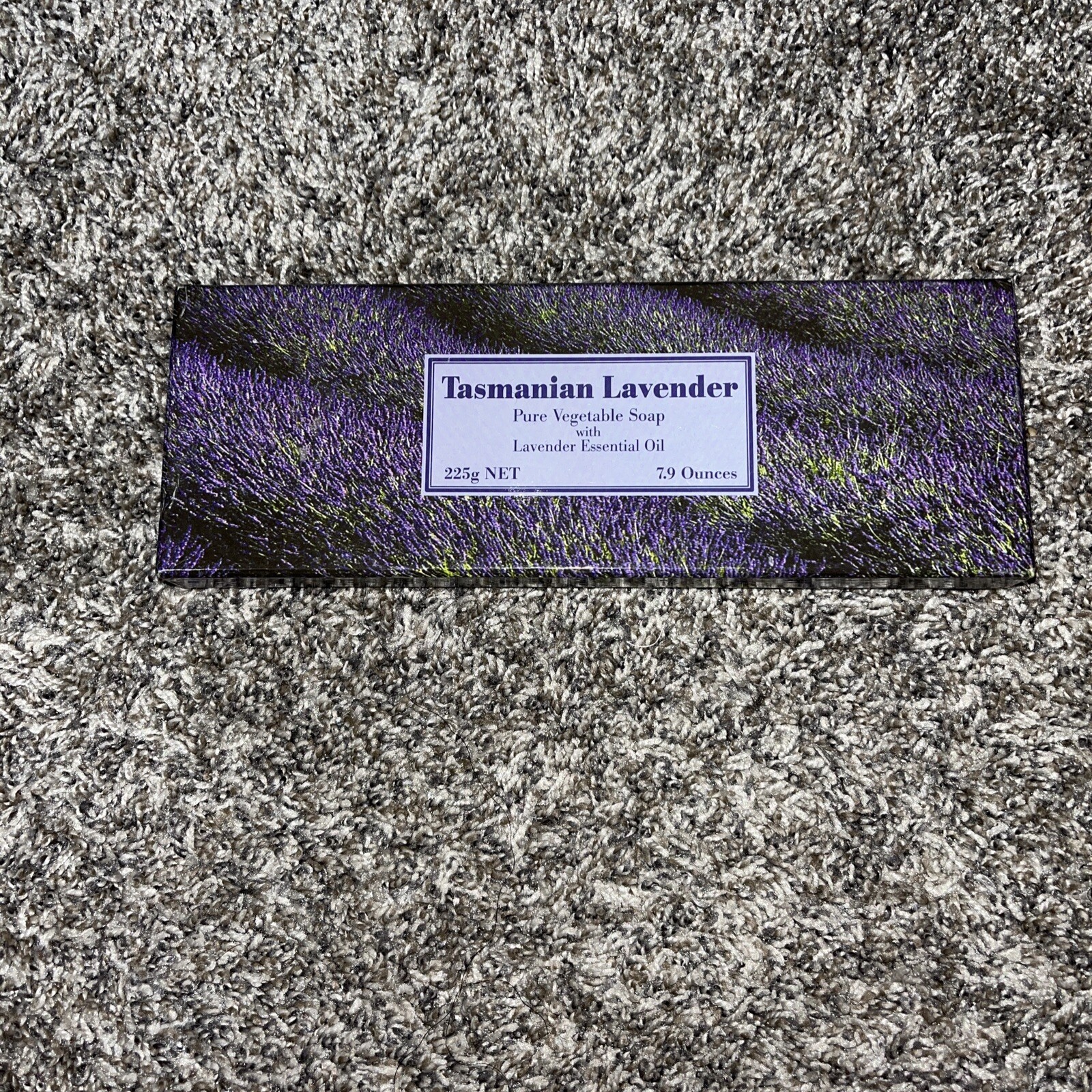 tasmanian timeless lavender soap 3pk 7.9 oz essential oil Pure Vegetable Soap