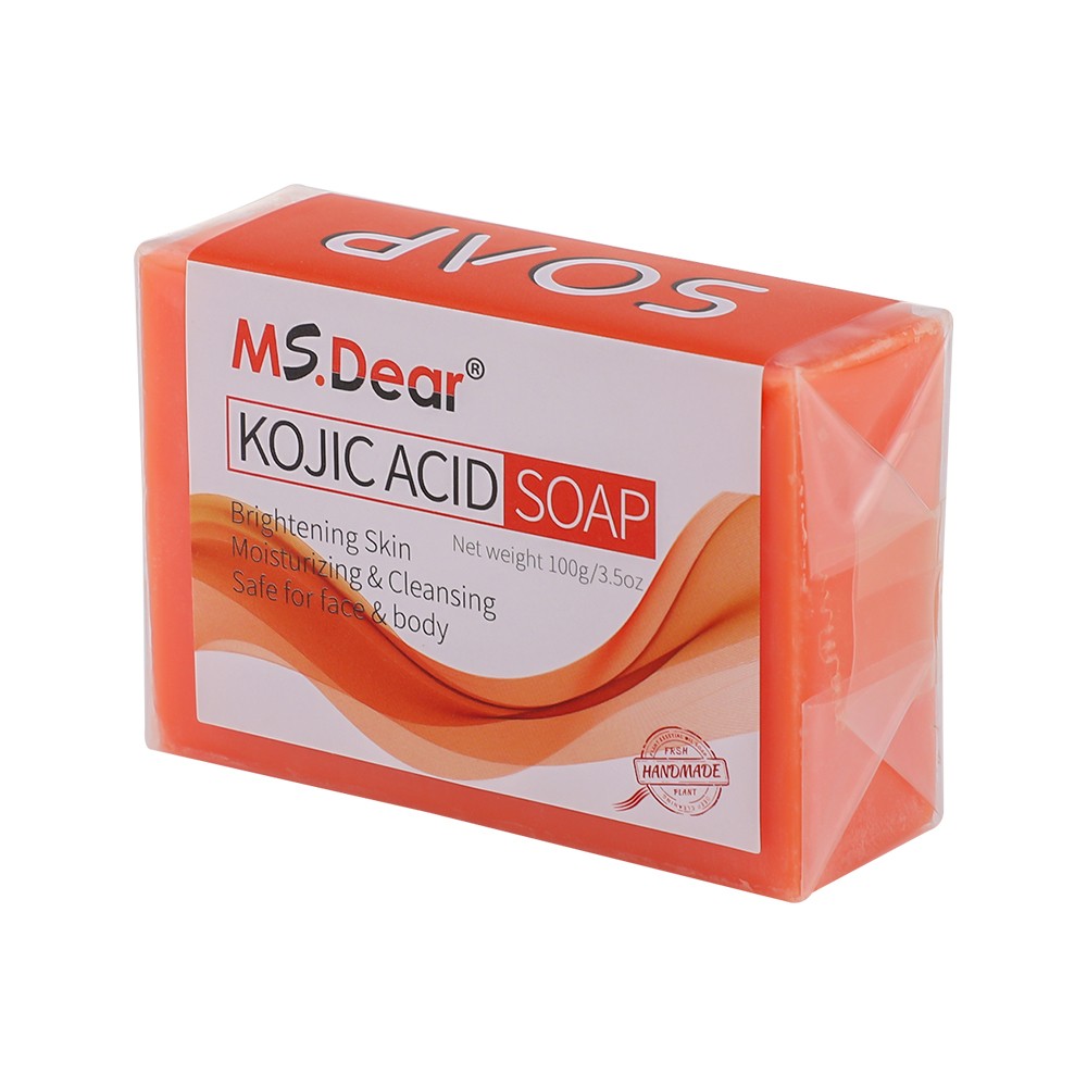 2XKojic Acid Essential Oil Soap Refreshing Moisturizing Cleaning Handmade Soap