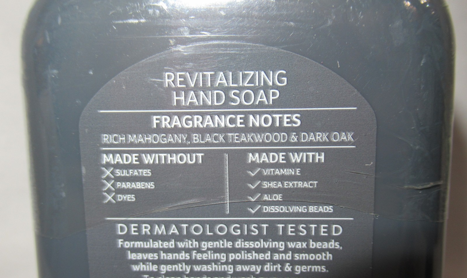 Bath & Body Works Revitalizing Hand Soap Lot Set of 2 MAHOGANY TEAKWOOD