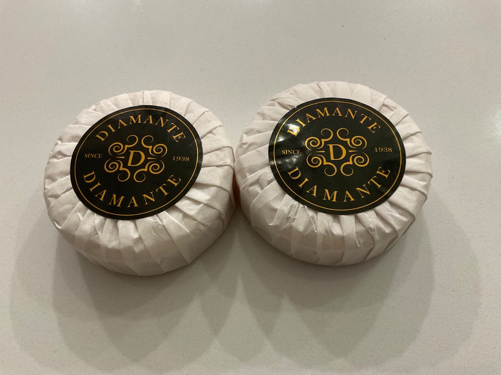 ZENI Diamante JASMINE Finest Triple Milled ITALIAN Bar Soap Two bars 2.8 oz each