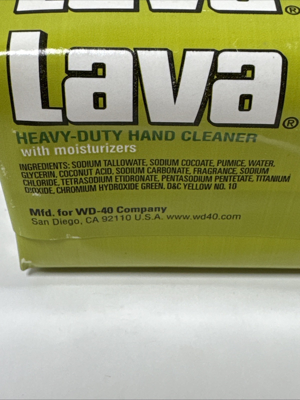 9 (NOS) Lava 4oz Bar Heavy Duty Pumice Powered Hand Soap Made By Wd-40 USA