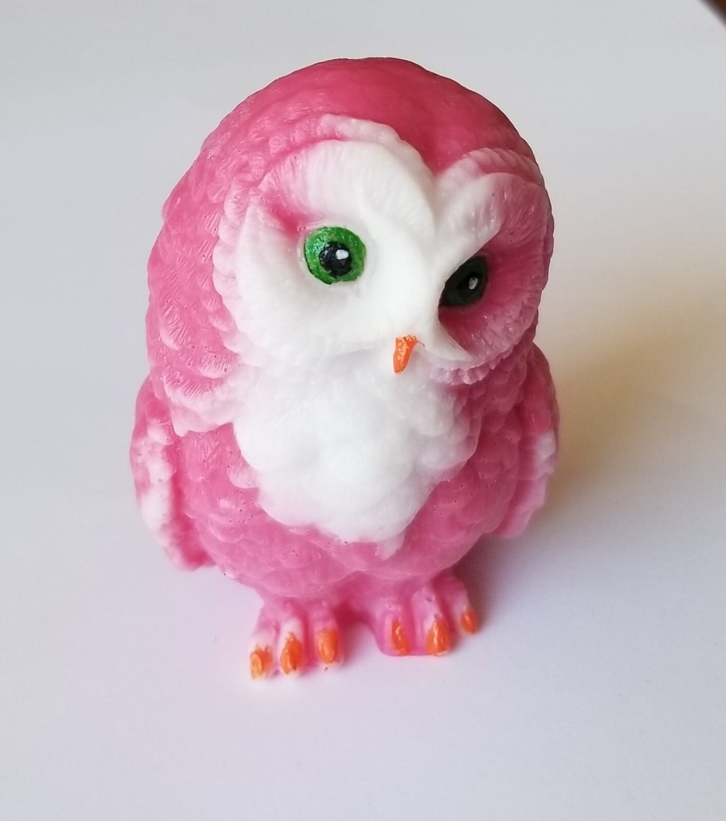 Handmade “Owl” Shaped ORGANIC SOAP. Various Colors And Scents Available