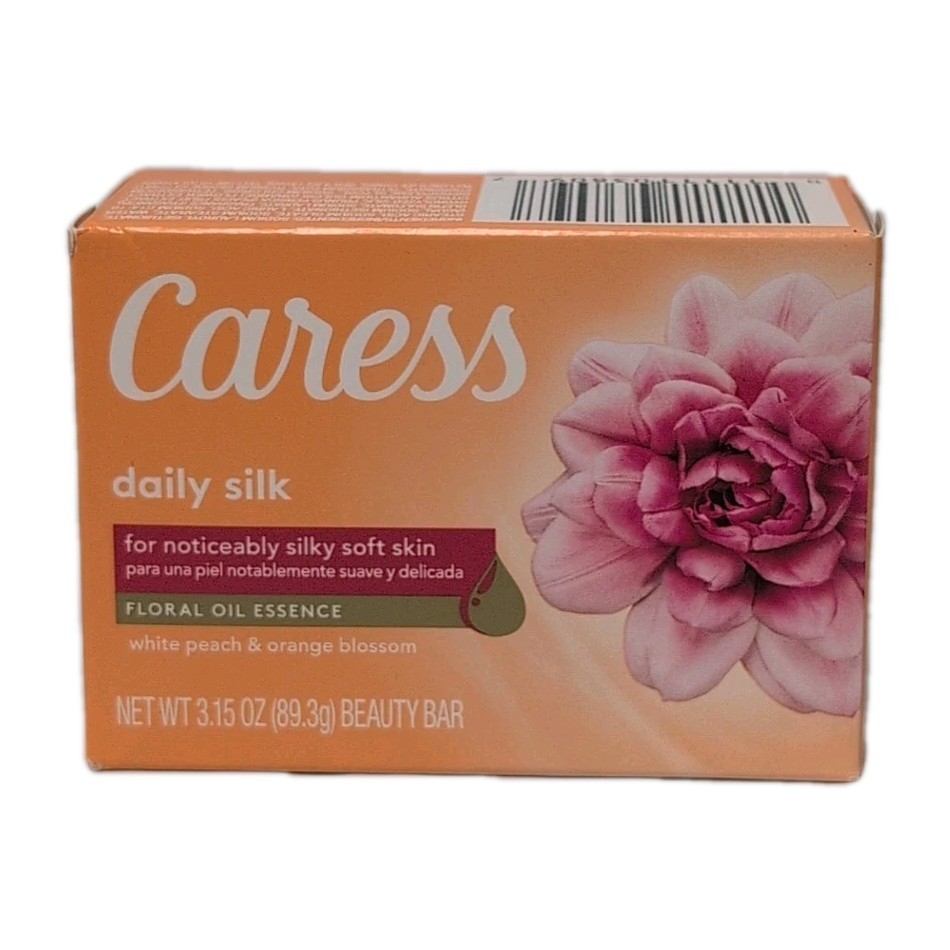 Caress Bar Soap Original Formula Daily Silk Floral Oil Essence 12 Bars