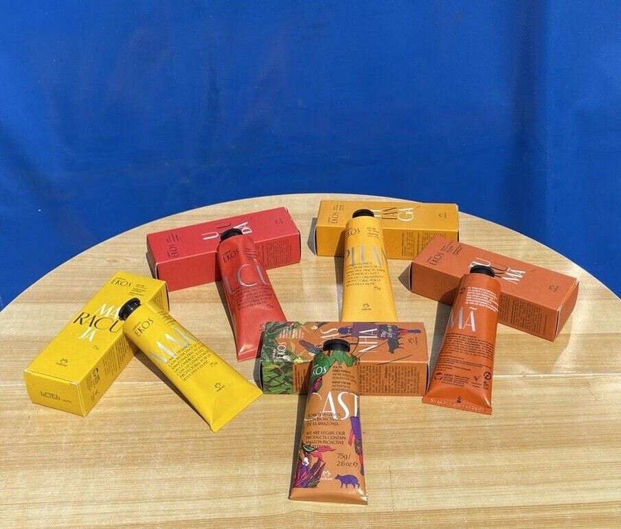 Natura EKOS CASTANHA,MARACUJA,PITANGA,TUKUMA Hand Cream 75g/2.6oz Exp 03/24 New