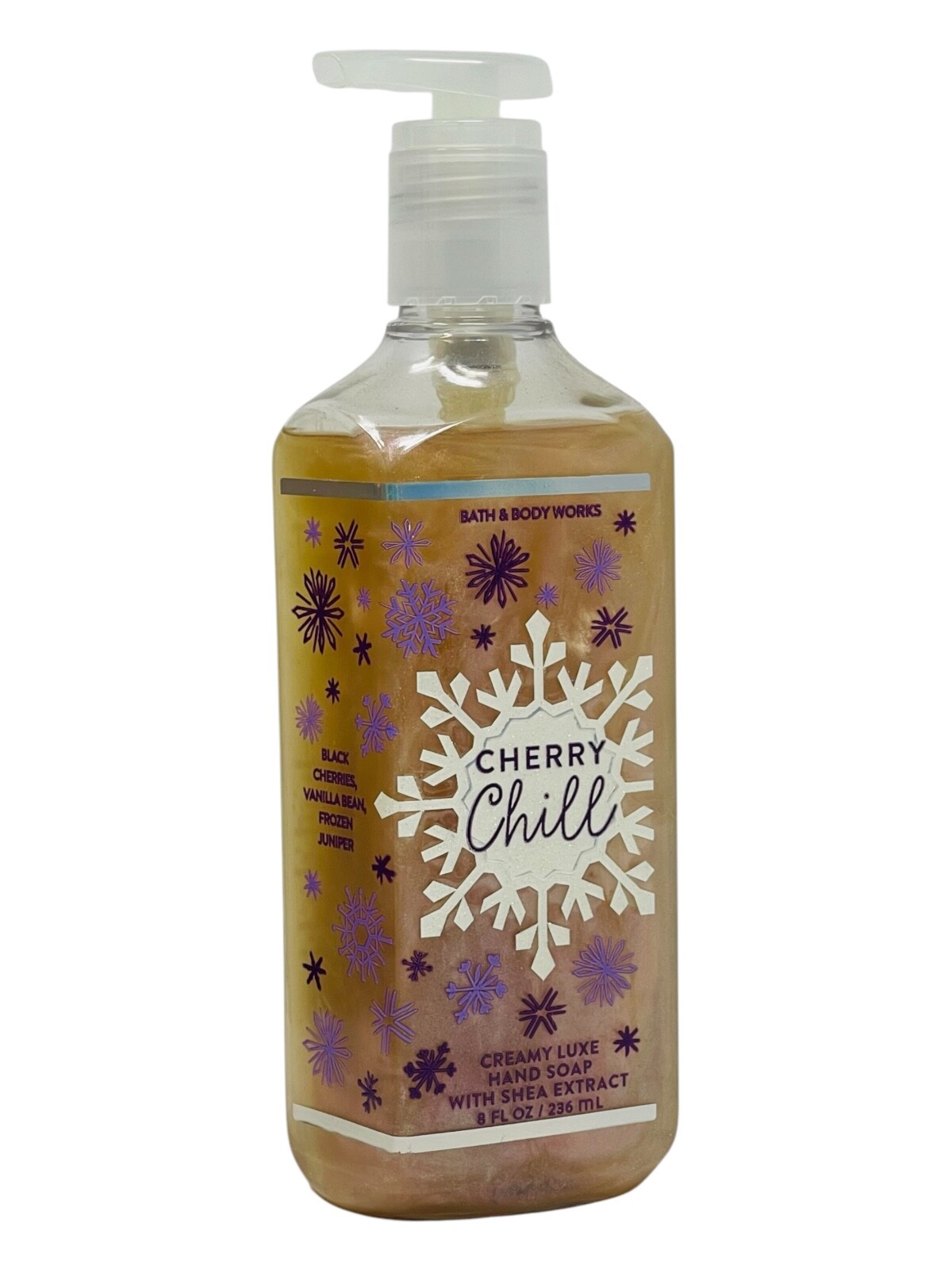 BATH & BODY WORKS CHERRY CHILL CREAMY LUXE HAND SOAP 8 FL OZ/ 236 mL NEW