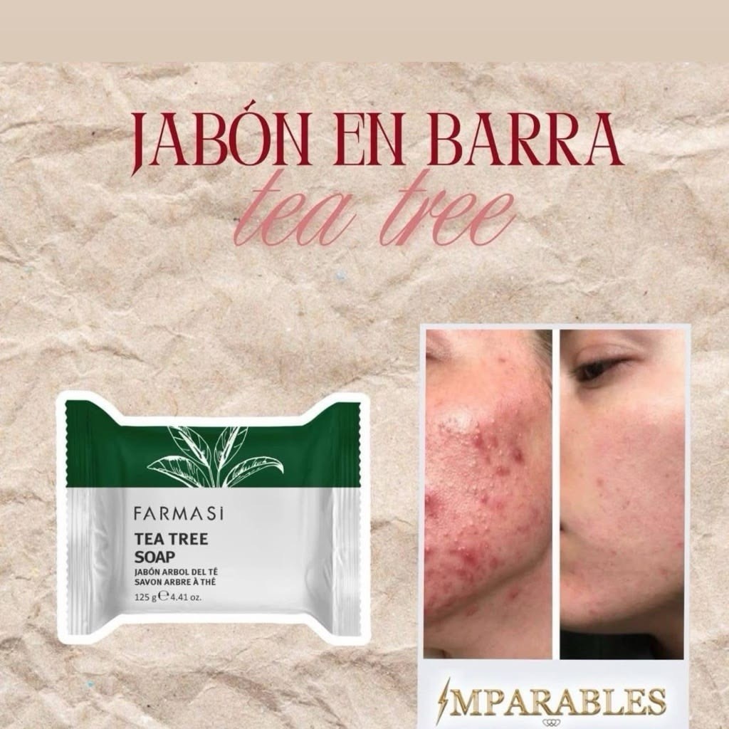 Controls acne and oiliness • Healing • Anti-Acne Bar Soap 125 g White