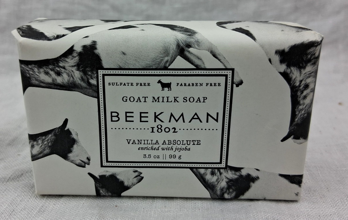 Assorted Beekman Goat Milk Soaps 5 bars 3.5 oz