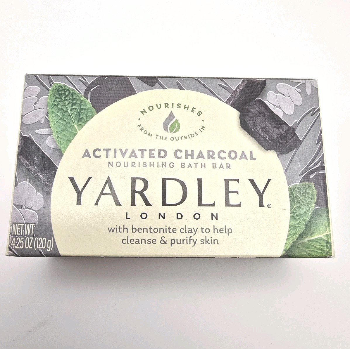 Lot of 4 Bars Yardley London Charcoal Chamomile Oatmeal Lavendar 4.25oz Each