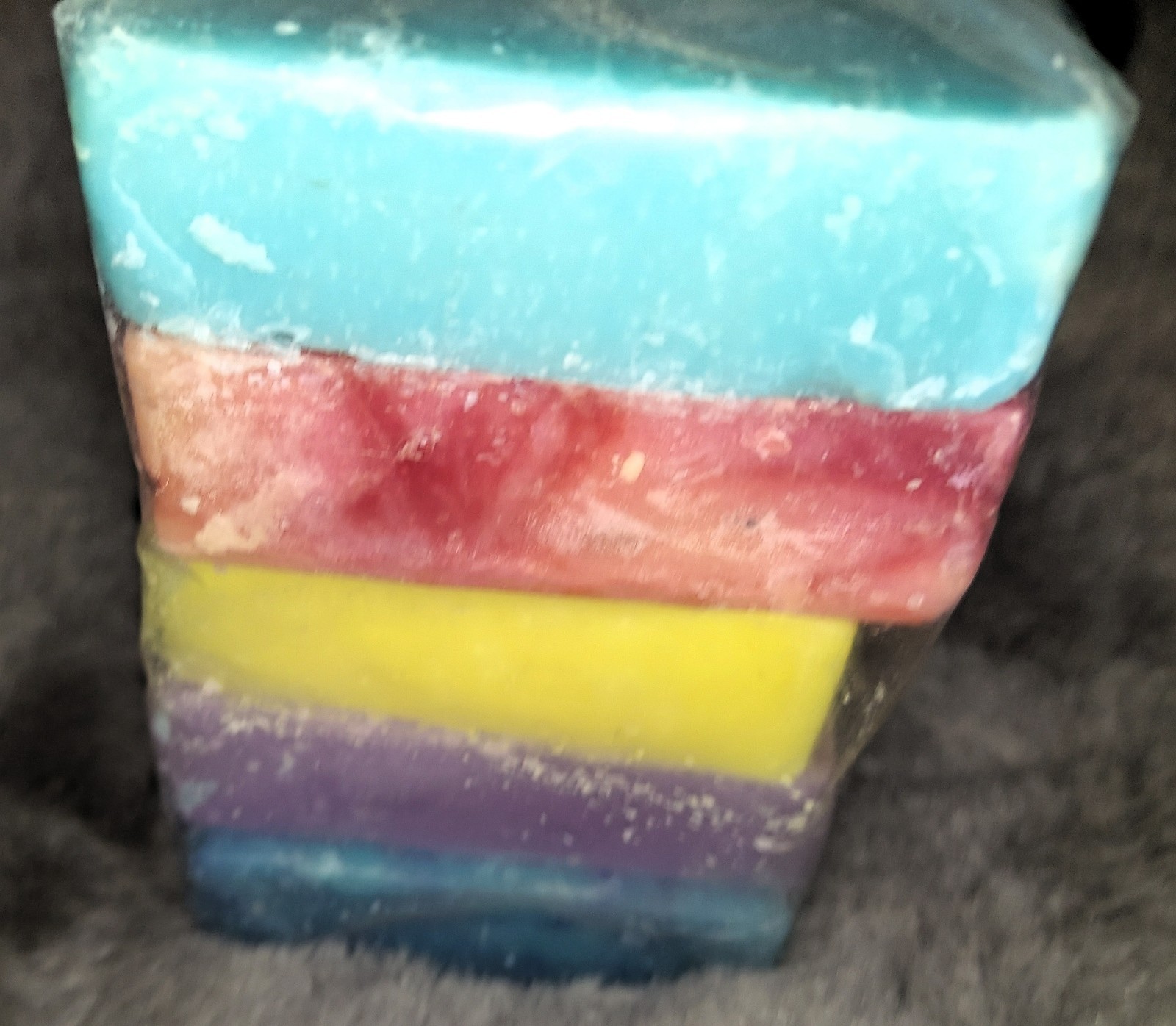 5 Pieces Home Made Soap Bars Various Colors & Scents
