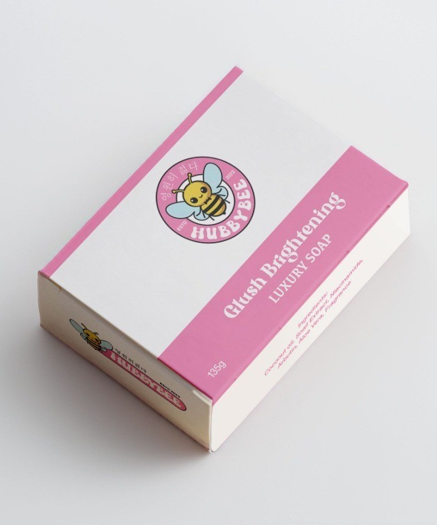 Hubby Bee Glush Brightening Luxury Soap 135g