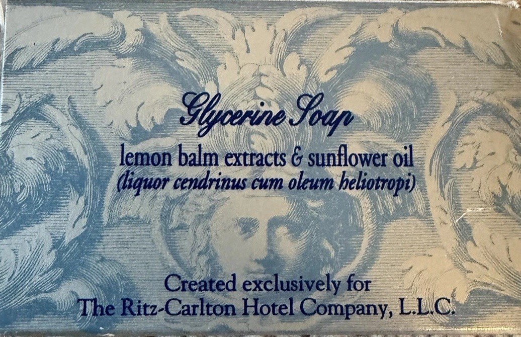 Ritz Carlton Trevie SOAP Lot of 8 Lemon Balm & Sunflower Oil 1.7 oz Each Vintage