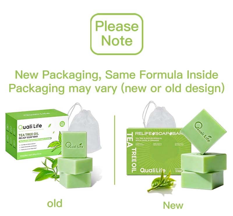 Tea Tree Soap For Oil & Itchy Skin, Pack of 3